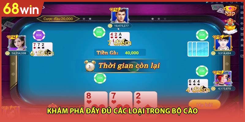 Khám phá đầy đủ các loại trong bộ cào